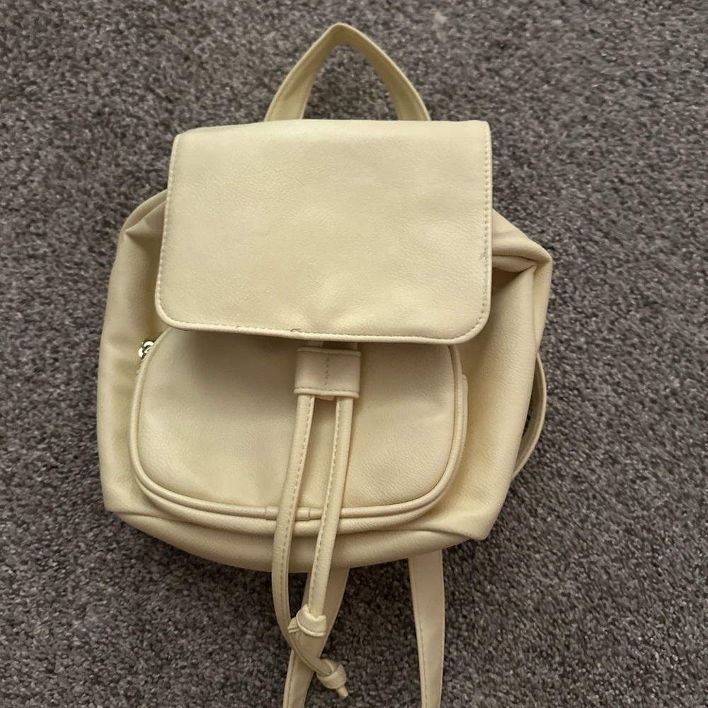 Elegant Cream Backpack for Women